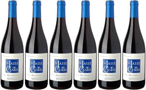 La Jasse Castel Bleu Velours Terrasses du Larzac AOP 2023 Trocken Bio (6 x 0.75 l) von WirWinzer