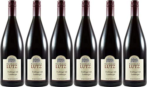 Lutz Trollinger mit Lemberger 2022 Trocken (6 x 1.0 l) von WirWinzer