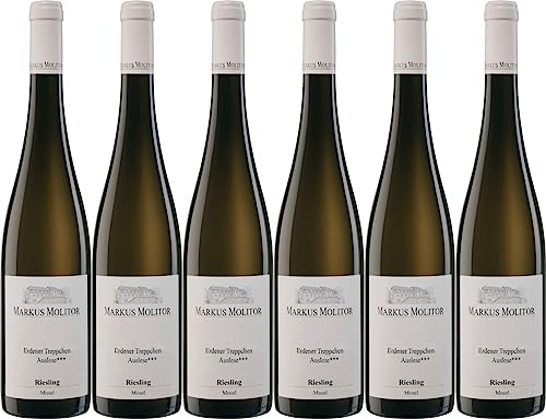Markus Molitor Erdener Treppchen Riesling Auslese*** weiße Kapsel 2015 Trocken (6 x 0.75 l) von WirWinzer