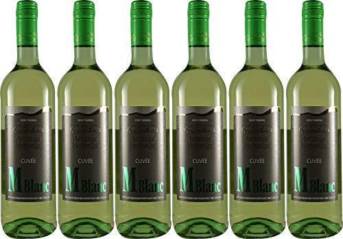 Metzingen-Neuhausen Metzinger Hofsteige Weißwein-Cuvée 2023 Halbtrocken (6 x 0.75 l) von WirWinzer
