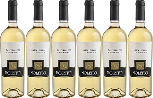 Moletto Il Sindaco Sauvignon Veneto Orientale IGP 2022 Trocken (6 x 0.75 l) von WirWinzer