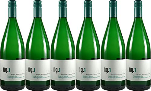 Nauerth-Gnägy ng.1 Weisser Burgunder 2023 Trocken Bioland Bio (6 x 1.0 l) von WirWinzer