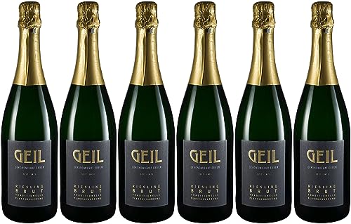 Oekonomierat Joh. Geil I. Erben Riesling Winzersekt 2020 Brut (herb) (6 x 0.75 l) von WirWinzer