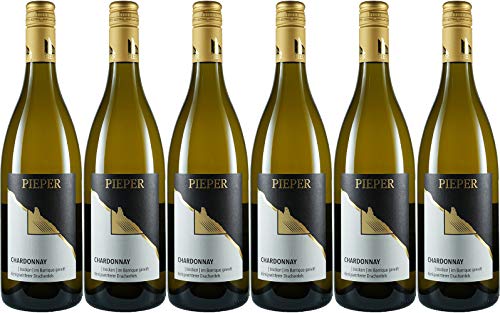 Pieper Chardonnay 2022 Trocken (6 x 0.75 l) von WirWinzer