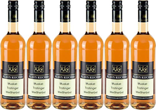 Privatkellerei Klaus Keicher Muskattrollinger Rosé Weißherbst 2021 Lieblich (6 x 0.75 l) von WirWinzer