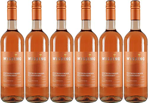 Privatkellerei Wissing Spätburgunder Weißherbst 2023 Halbtrocken (6 x 0.75 l) von WirWinzer