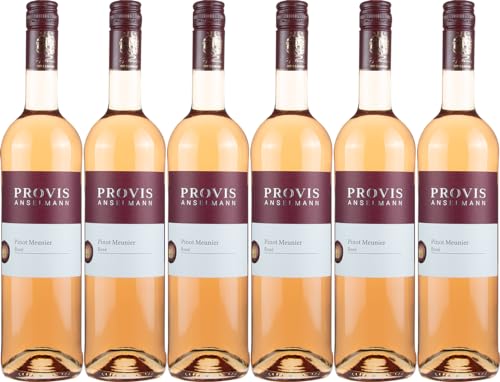 Provis Anselmann Pinot Meunier Rosé 2023 Halbtrocken (6 x 0.75 l) von WirWinzer