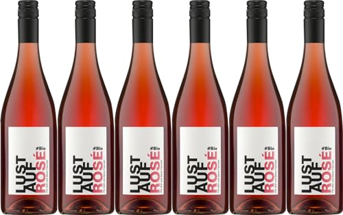Rieger LUST AUF ROSE 2023 Feinherb Bio (6 x 0.75 l) von WirWinzer