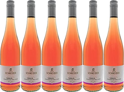 Roman Schneider Spätburgunder Rosé Kabinett "Turmalin" 2022 Trocken (6 x 0.75 l) von WirWinzer