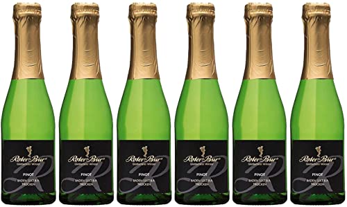 Roter Bur Glottertäler Winzer Pinot Sekt 0,2 L Trocken (6 x 0.2 l) von WirWinzer