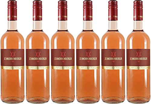 Schnorrenberger Portugieser Rosé 2024 Feinherb (6 x 0.75 l) von WirWinzer