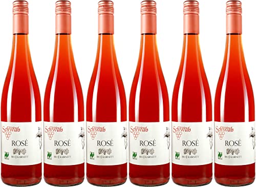 Schwab Iphöfer Kalb Rosé Kabinett 2019 Naturland Bio (6 x 0.75 l) von WirWinzer