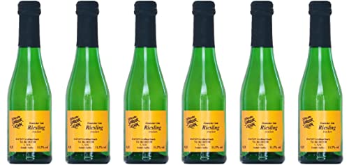 Wein- und Sektgut Schreier Piccolo Hausmarke Riesling Sekt 0,2 L Trocken (6 x 0.2 l) von WirWinzer