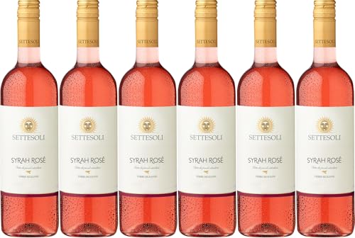 Settesoli Settesoli Syrah Rosé Sicilia DOC 2023 Trocken (6 x 0.75 l) von WirWinzer