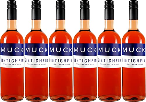 Steillagenweingut Muck Bietigheim Trollinger Rosé 2020 Halbtrocken (6 x 0.75 l) von WirWinzer