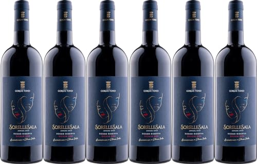 Tenuta Gorghi Tondi Sorelle Sala Sicilia Rosso Riserva 2021 Trocken (6 x 0.75 l) von WirWinzer