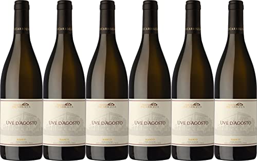 Tenuta Incarrozza Uve D'agosto Bianco Terre Siciliane IGP 2020 Trocken (6 x 0.75 l) von WirWinzer