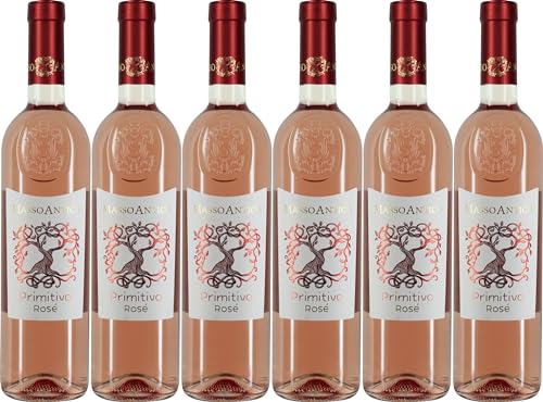 Tenute Masso Antico Primitivo Rosato Salento IGP 2024 Halbtrocken (6 x 0.75 l) von WirWinzer