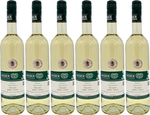 Weber Hof-Bärenstein Alsheimer Rheinblick Silvaner Spätlese 2022 Feinherb (6 x 0.75 l) von WirWinzer