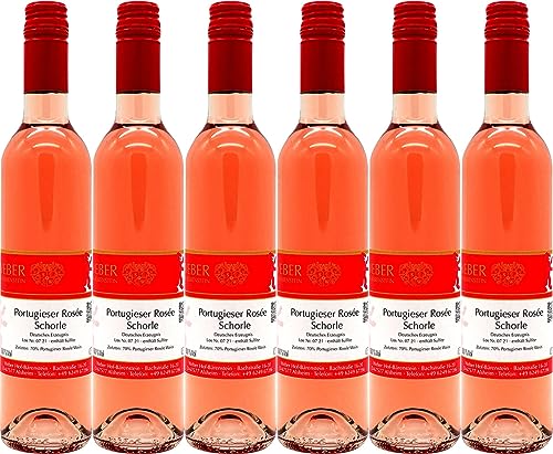 Weber Hof-Bärenstein Portugieser Rose Weinschorle 0,5 L 2021 (6 x 0.5 l) von WirWinzer