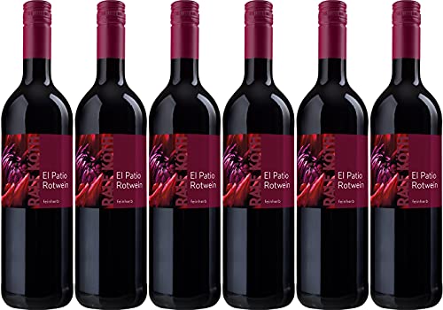 Wein & Secco Köth "El Patio" Rotwein Cuvée 2023 Feinherb (6 x 0.75 l) von WirWinzer
