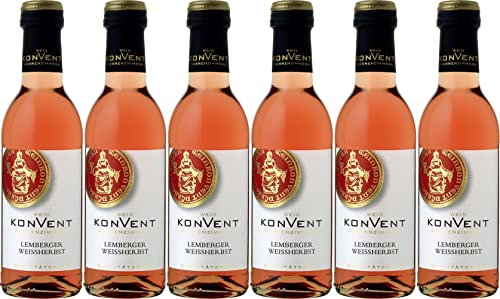 Weinkonvent Dürrenzimmern eG Lemberger Weißherbst 0,25 L 2023 Feinherb (6 x 0.25 l) von WirWinzer