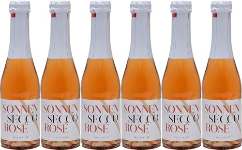 Winzer von Baden Secco Rosé Piccolo 0,2 L Trocken (6 x 0.2 l) von WirWinzer