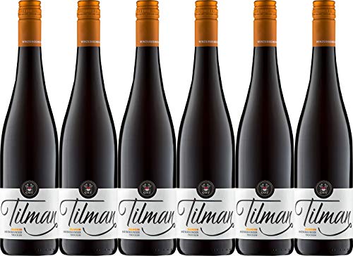 Winzergemeinschaft Franken eG Tilman Spätburgunder Qualitätswein 2022 Trocken (6 x 0.75 l) von WirWinzer