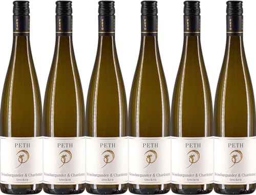 Wolfgang & René Peth Weißburgunder & Chardonnay 2021 Trocken (6 x 0.75 l) von WirWinzer