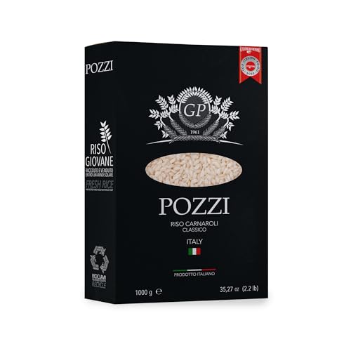 Wizebite's Choice – Authentischer klassischer Carnaroli-Reis POZZI | 500g | Gambero Rosso italienisches Essen 100% Spitzenqualität | Junger Reis | Risottos Raffinierte Gerichte | Carnaroli Wizebite's Choice – Authentischer klassischer Carnaroli-Reis POZZI | 500g | Gambero Rosso italienisches Essen 100% Spitzenqualität | Junger Reis | Risottos Raffinierte Gerichte | Carnaroli von WizeBite's Choice