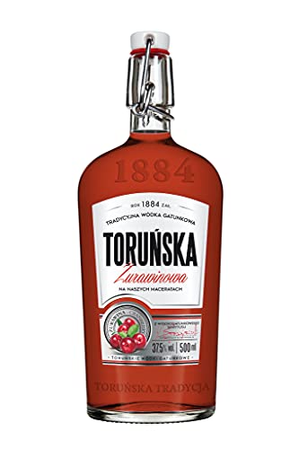 Wodka 1906 Cranberry-Wodka Toruńska 1884 aus Polen, 0,5 L, 37,5 Prozent Vol. Wodka 1906 Cranberry-Wodka Toruńska 1884 aus Polen, 0,5 L, 37,5 Prozent Vol. von Torunska