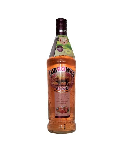 Żubrówka Rosé - Ginartiger Wodkalikör mit Beeren von Wodka 1906