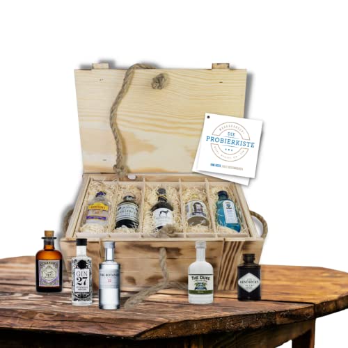 Die Probierkiste - Gin Klassik 10 | Gin Probierset von Wodkarausch Die Probierkiste - Gin Klassik 10 | Gin Probierset von Wodkarausch von Wodkarausch