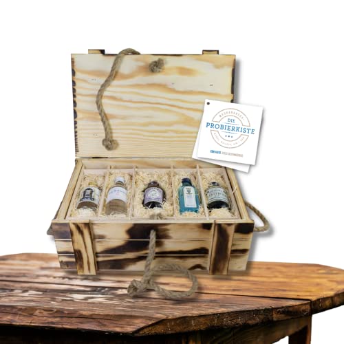 Die Probierkiste - Gin Klassik 5 | Gin Probierset von Wodkarausch Die Probierkiste - Gin Klassik 5 | Gin Probierset von Wodkarausch von Wodkarausch