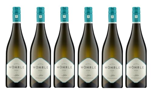 6x 0,75l - 2023er - Wöhrle - Lahrer Grauburgunder - VDP.Ortswein - Qualitätswein Baden - Deutschland - Weißwein trocken von Wöhrle