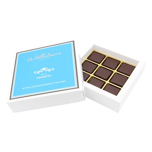 Nougatpralinen No. II – 9er Geschenk Box, feine luxuriöse Pralinenmischung HANDGEMACHT aus Meisterhand Pralinen Konfekt Zartbitter Pralinen Nougatpralinen No. II – 9er Geschenk Box, feine luxuriöse Pralinenmischung HANDGEMACHT aus Meisterhand Pralinen Konfekt Zartbitter Pralinen von Wöllsteins Desserthaus