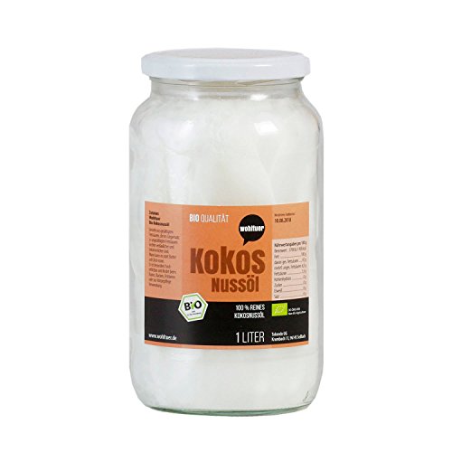 Wohltuer Bio Kokosöl im Glas, 1000 ml von Wohltuer