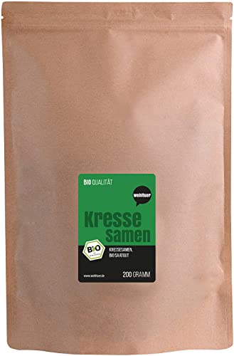 Wohltuer Bio Kresse Samen, 200 g von Wohltuer