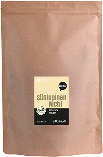 Wohltuer Bio Süßlupinenmehl, 1er Pack (1 x 2 kg) von Wohltuer