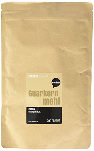 Wohltuer Guarkernmehl Konventionell, 1er Pack (1 x 200 g) von Wohltuer