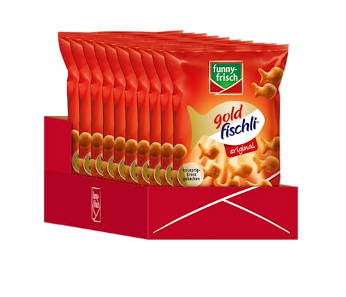 funny-frisch goldfischli Original, 10er Pack (10 x 100 g) von Funny-Frisch