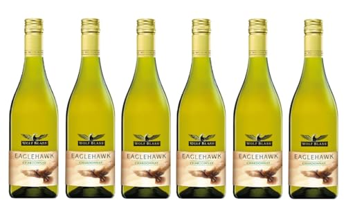 6x 0,75l - 2023er - Wolf Blass - Eaglehawk - Chardonnay - South Australia - Australien - Weißwein trocken 6x 0,75l - 2023er - Wolf Blass - Eaglehawk - Chardonnay - South Australia - Australien - Weißwein trocken von Wolf Blass
