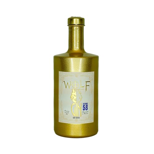 Wolf Gin Strong 58 | Extra starker Premium Gin | Mit verschiedenen Botanicals | Regional und Weltklasse | 42,5% | 500ML von Wolf Gin