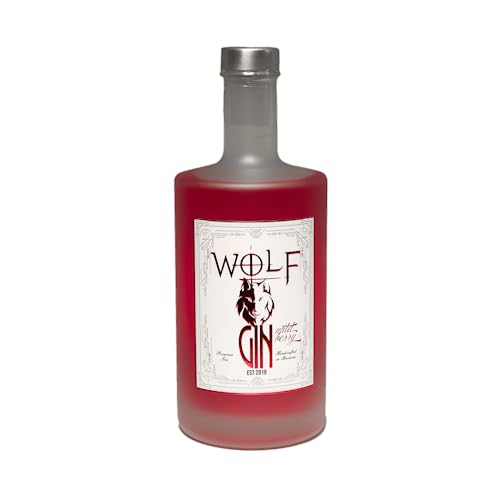 Wolf Gin Wild Berry | Premium Gin aus Wolfratshausen | Mit verschiedenen Botanicals | Regional und Weltklasse | 42,5% | 500ML von Wolf Gin