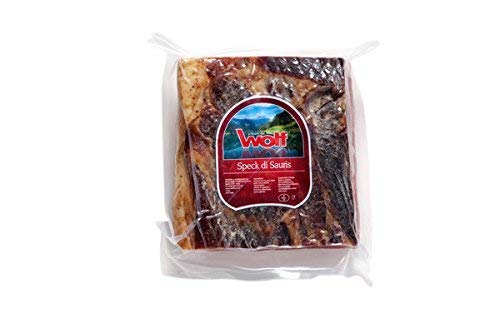 Probierpreis Sonderangebot Speck di Sauris - bester italienischer Schinken Speck 4 Monate gereift Wolf Sauris (550gr) von Wolf Sauris