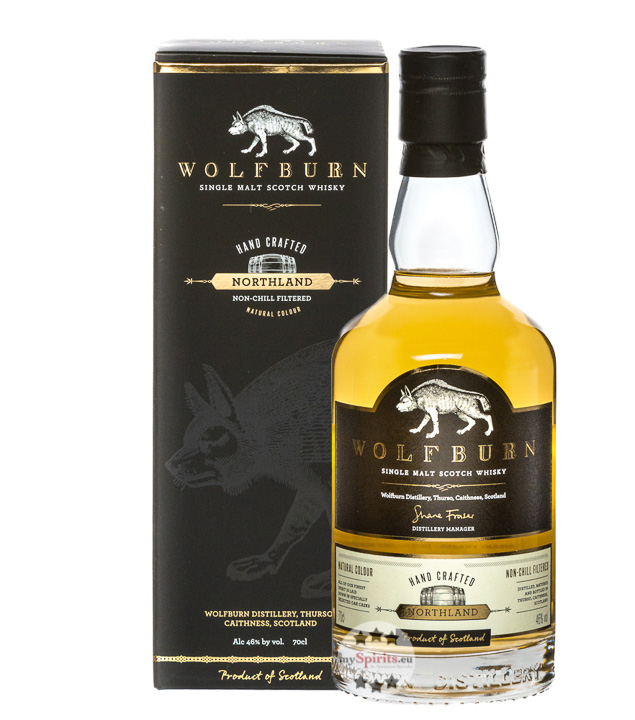 Wolfburn Northland Single Malt Scotch Whisky (46 % Vol., 0,7 Liter) von Wolfburn Distillery