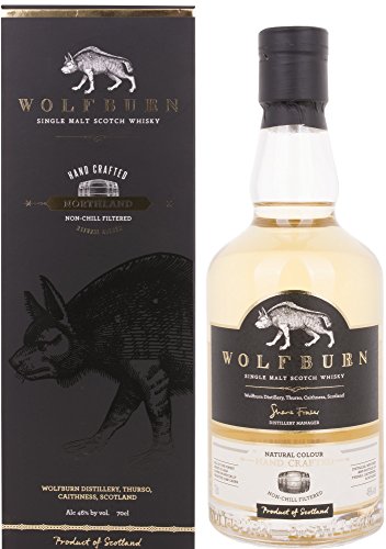 Wolfburn Wolfburn NORTHLAND Single Malt Scotch Whisky First General Release 46%, Volume 0.7 l in Geschenkbox Wolfburn Wolfburn NORTHLAND Single Malt Scotch Whisky First General Release 46%, Volume 0.7 l in Geschenkbox von Wolfburn