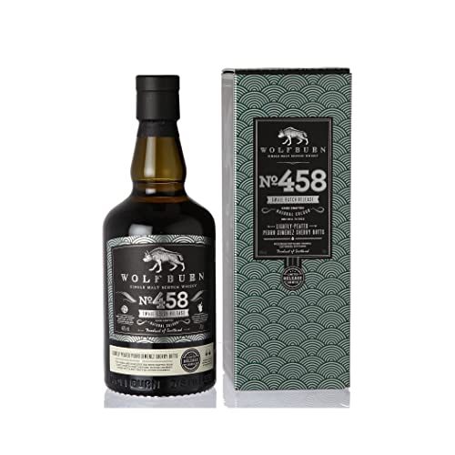 Wolfburn N°458 Single Malt Scotch Whisky Small Batch Release 46% Vol. 0,7l in Geschenkbox von Wolfburn