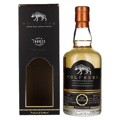 Wolfburn DUN EIDEANN Single Malt Scotch Whisky 55% Vol. 0,7l in Geschenkbox von Wolfburn