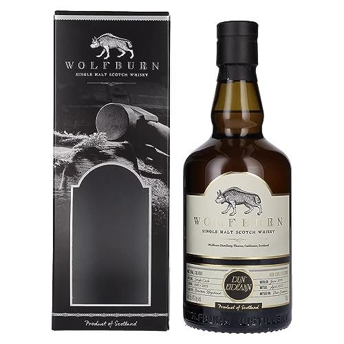 Wolfburn Dun Eideann Single Cask Malt Scotch Whisky 2013 55,4% Vol. 0,7l in Geschenkbox von Wolfburn